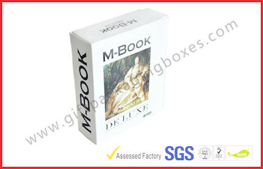 Folded Hologram Printing Corrugated Paper Box For Tablet / E-book Packing