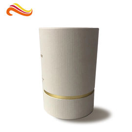 Cardboard Cosmetic Packaging Boxes Round Tube Paper Cylinder For Perfume Bottles