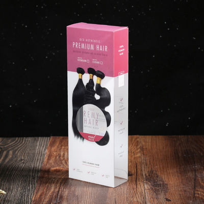 사용자 지정 퍼그 포장 상자 투명한 pvc 헤어실용품 플라스틱 상자 평면 막대 애완 동물 플라스틱 상자 사용자 지정