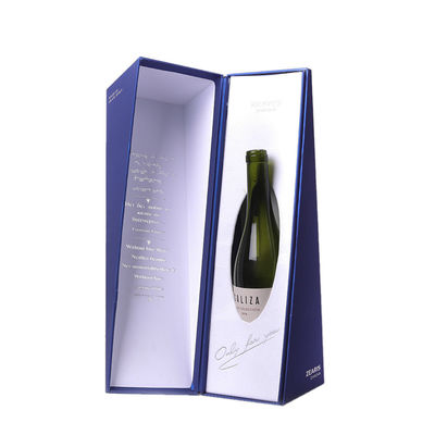 맞춤 기울기 삼각형 clamshell 와인 상자 특수 모양 하드 커버 상자 빨간 와인 하드 커버 상자